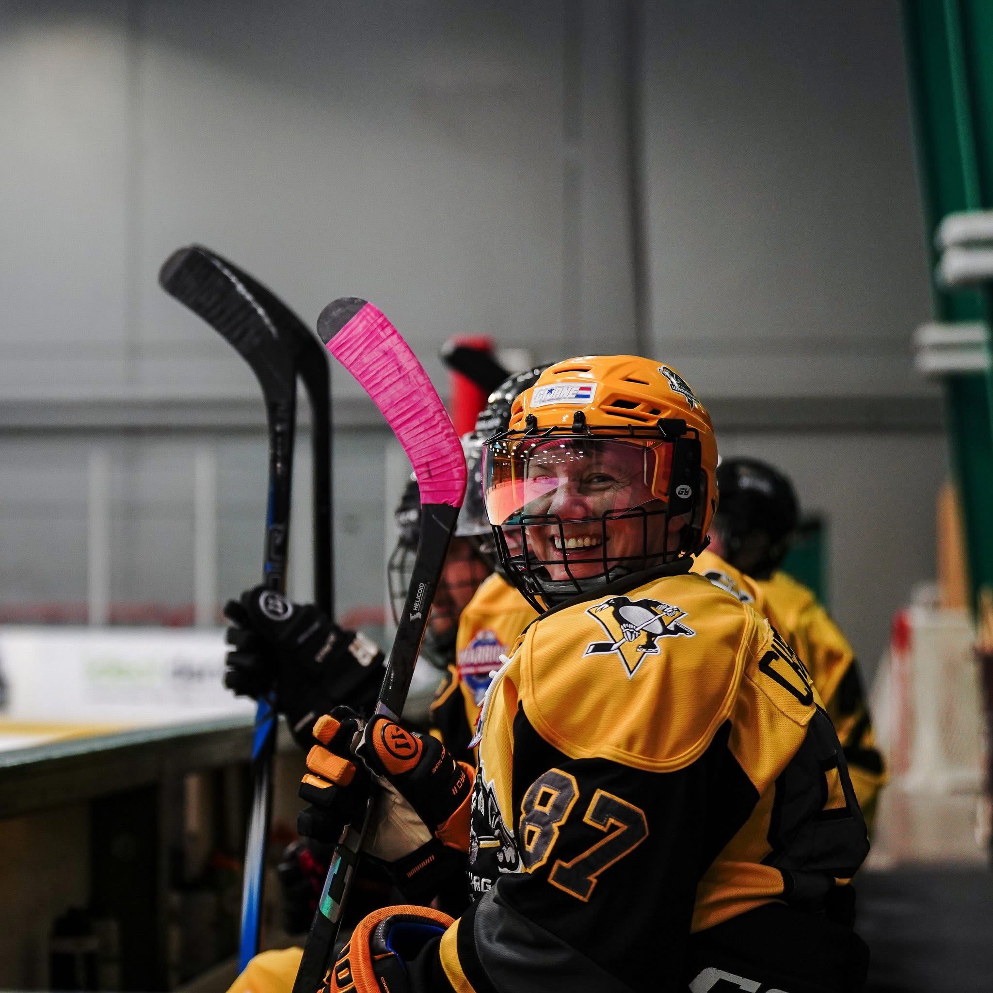 Action shot of Ashley Chamboredon