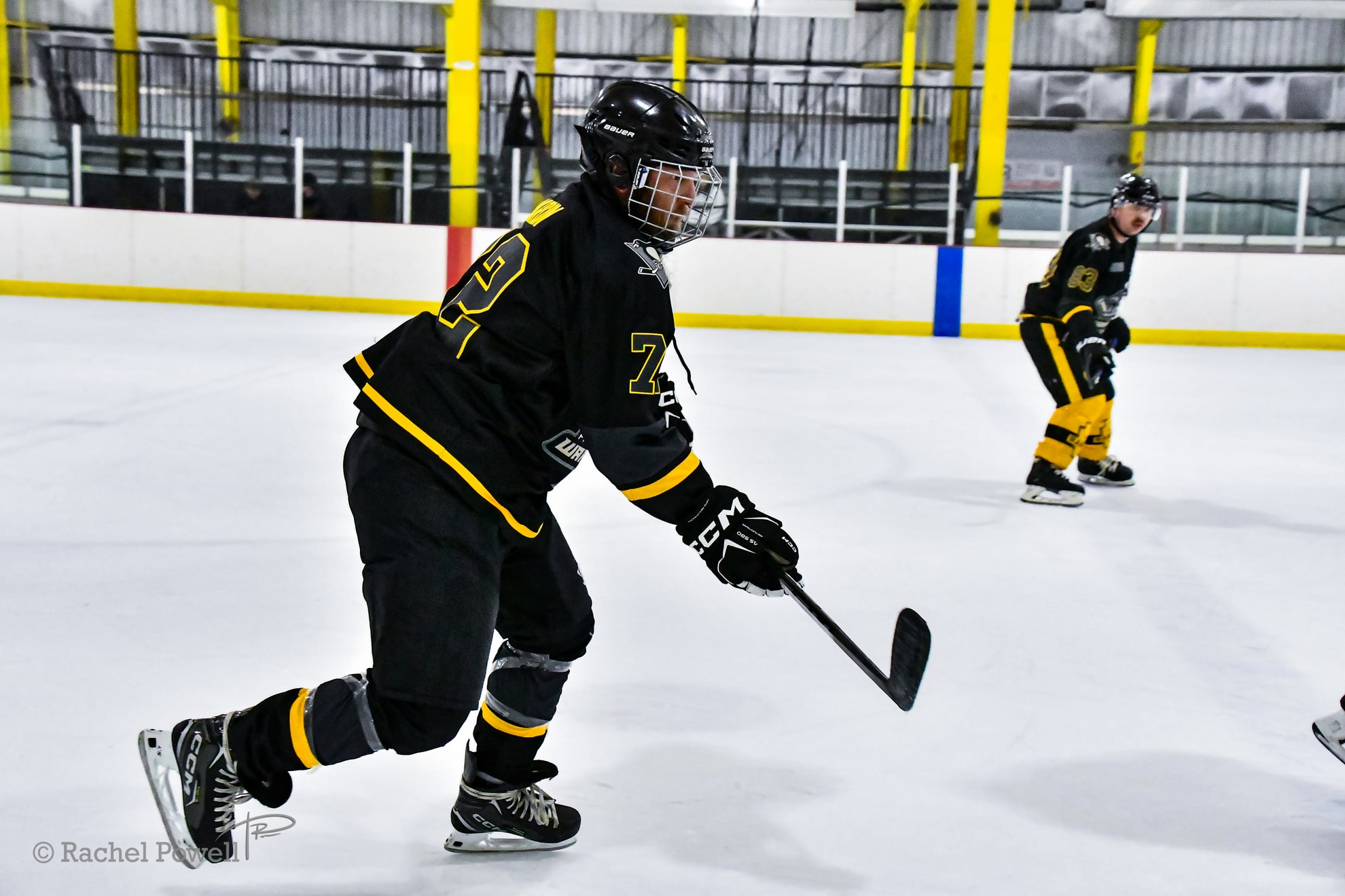 Action shot of Brad Vig