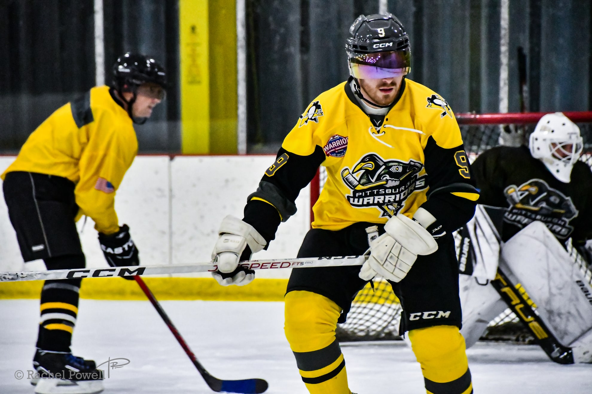 Action shot of Jesse Robson