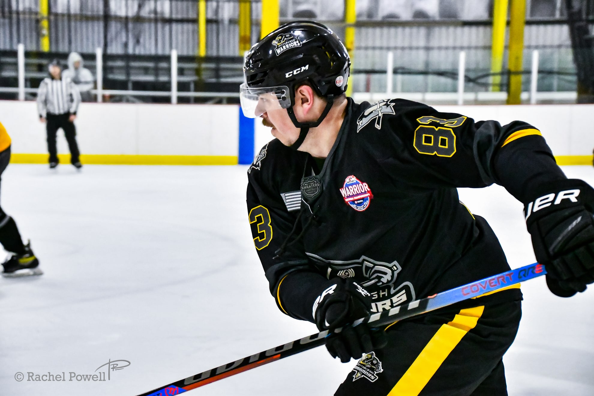 Action shot of Brad Vig