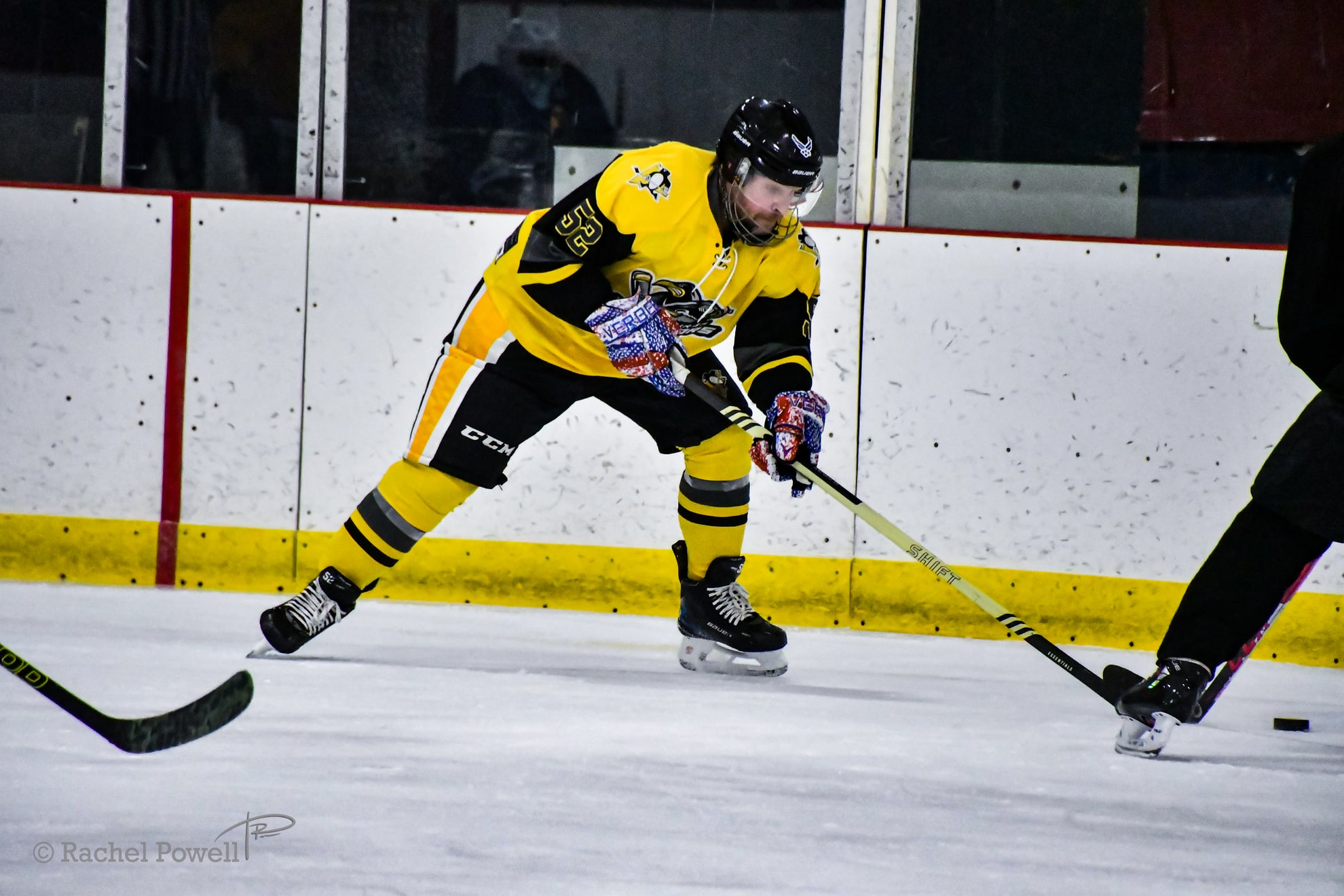 Action shot of Joseph Eckenrod