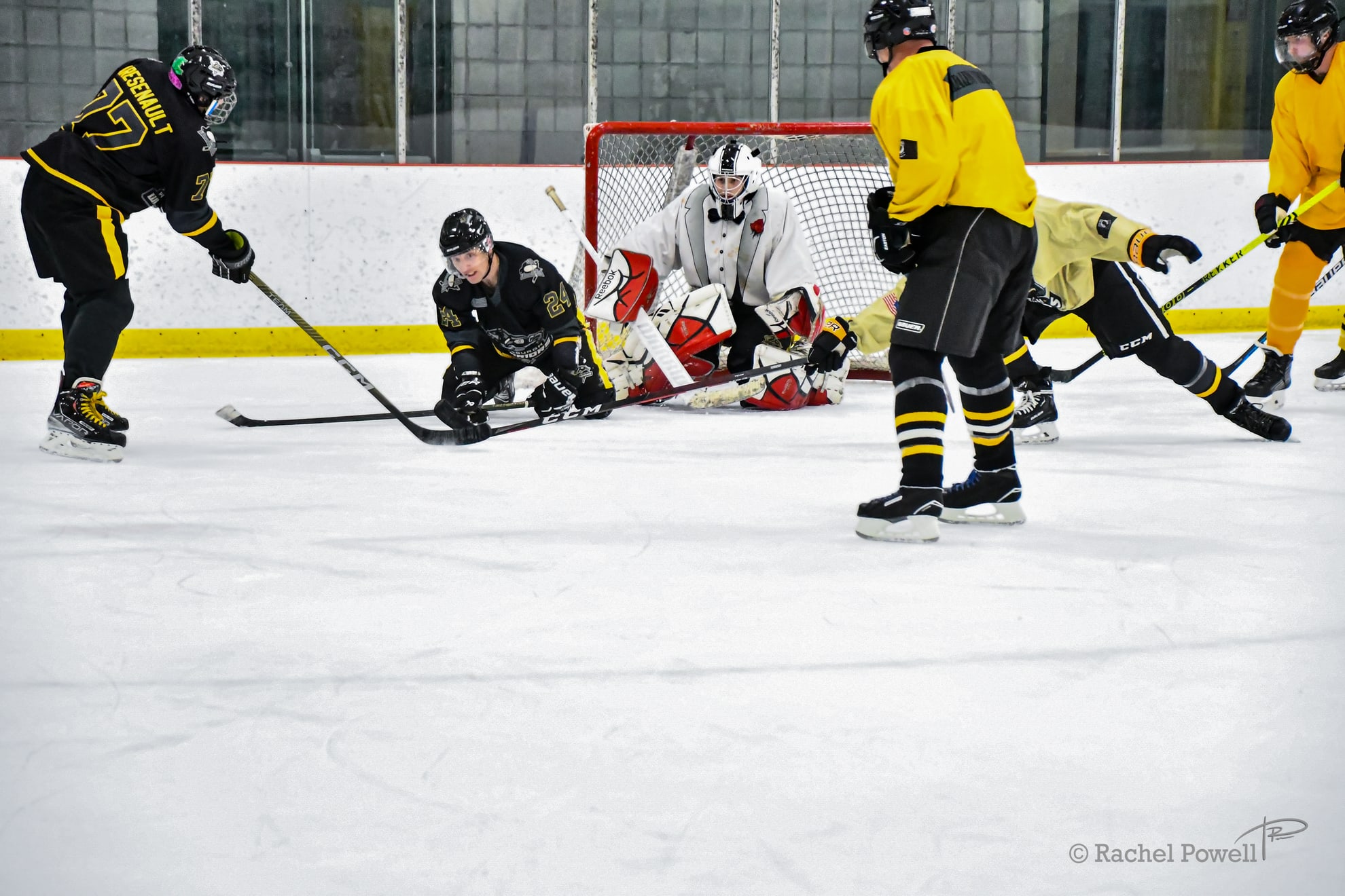 Action shot of Jason Minerich