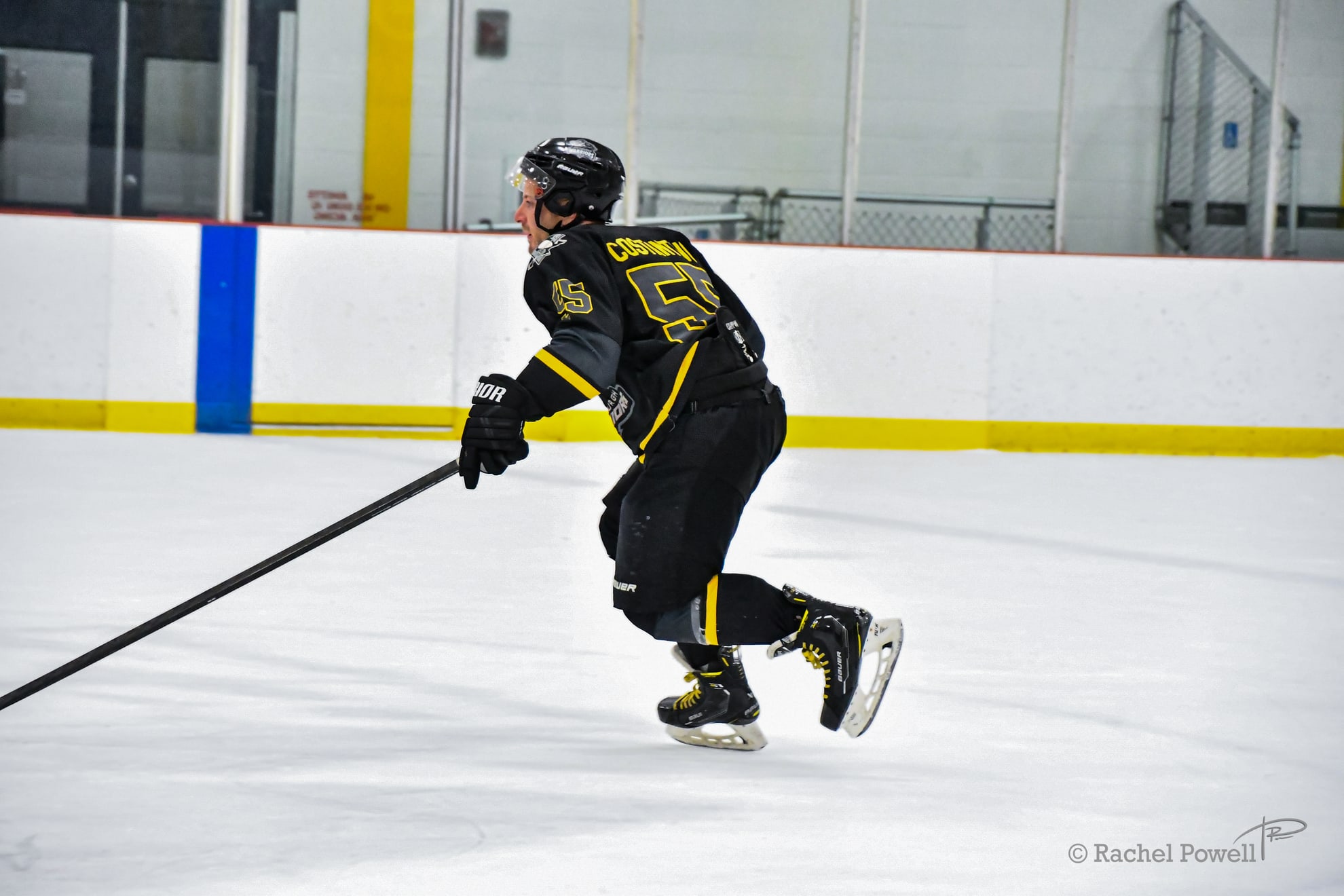 Action shot of Keith Costantino