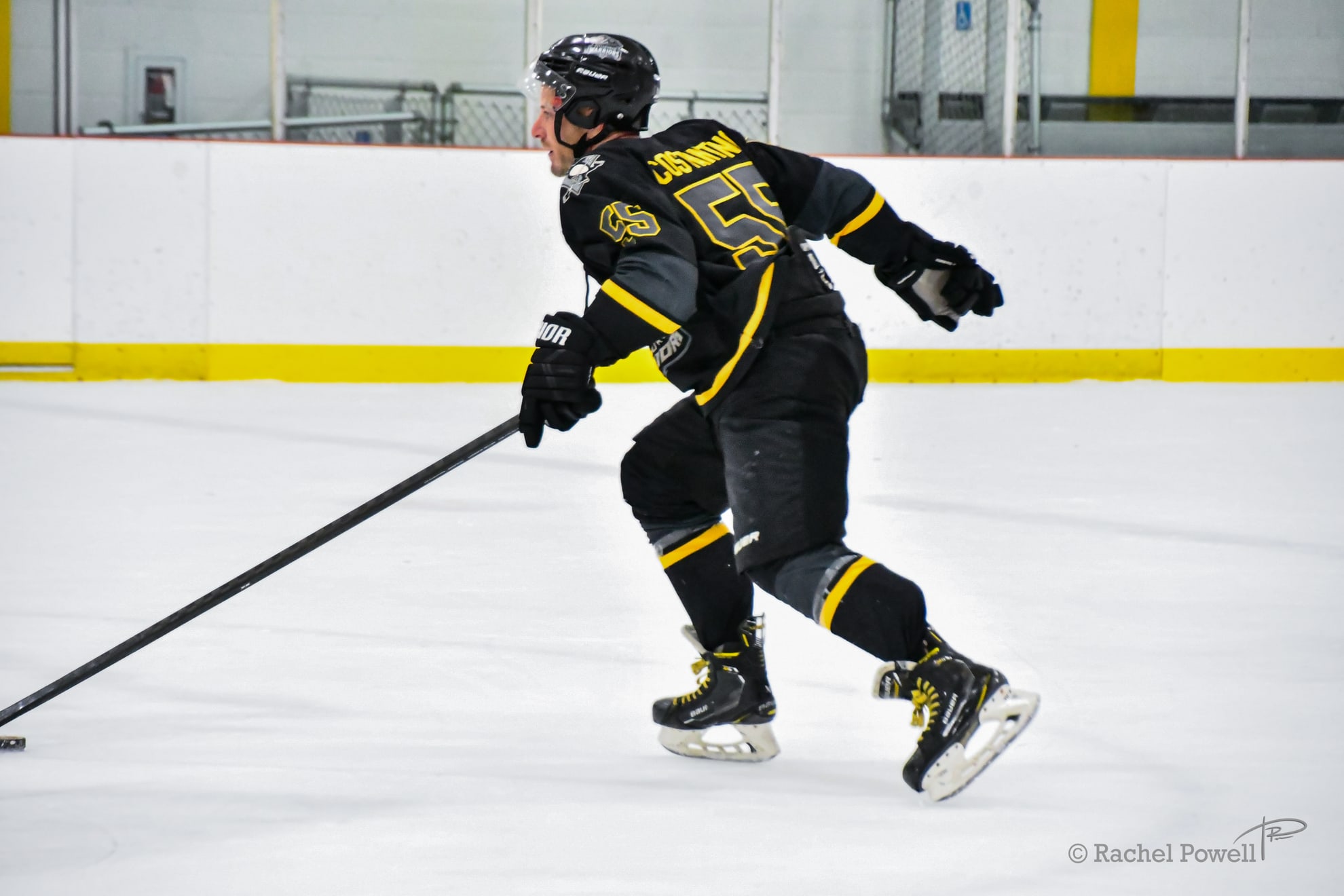Action shot of Keith Costantino