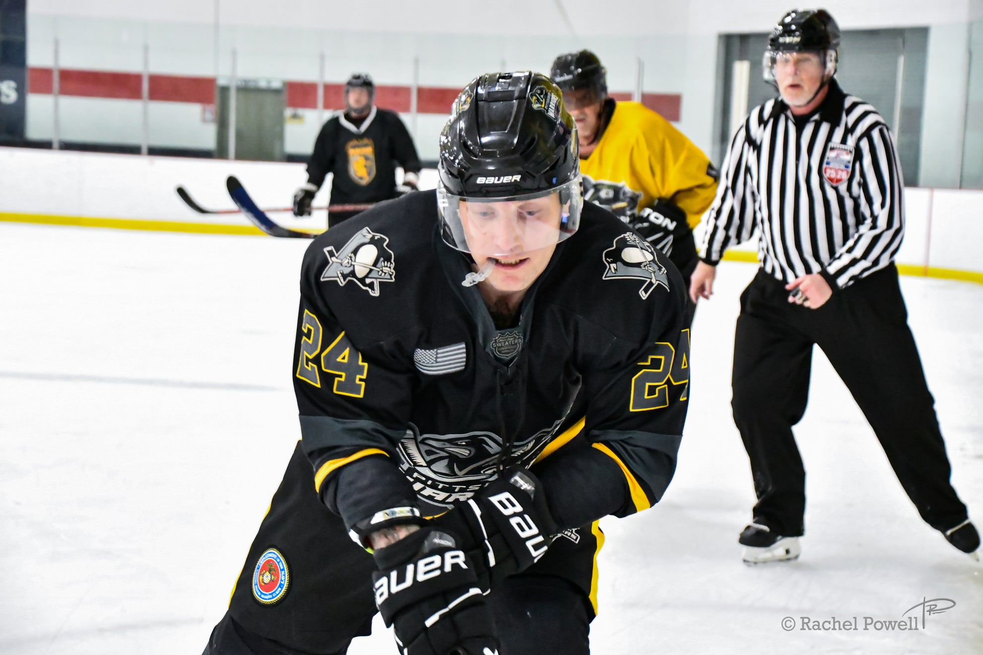 Action shot of Jason Minerich