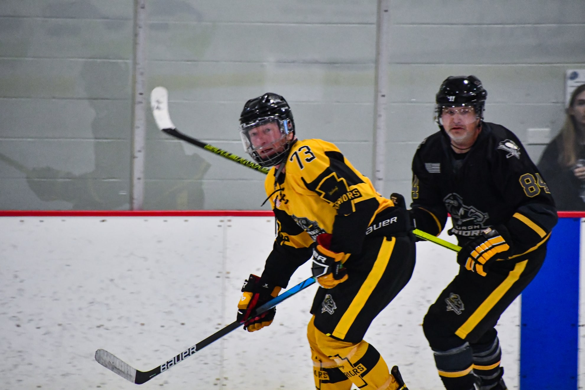 Action shot of Dave Jackel