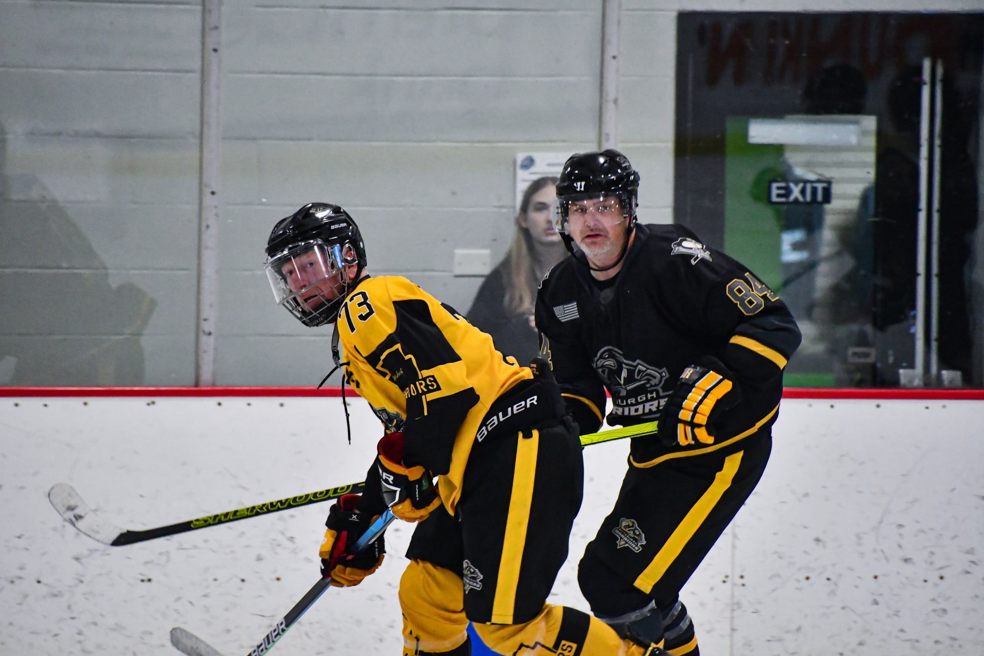 Action shot of Dave Jackel