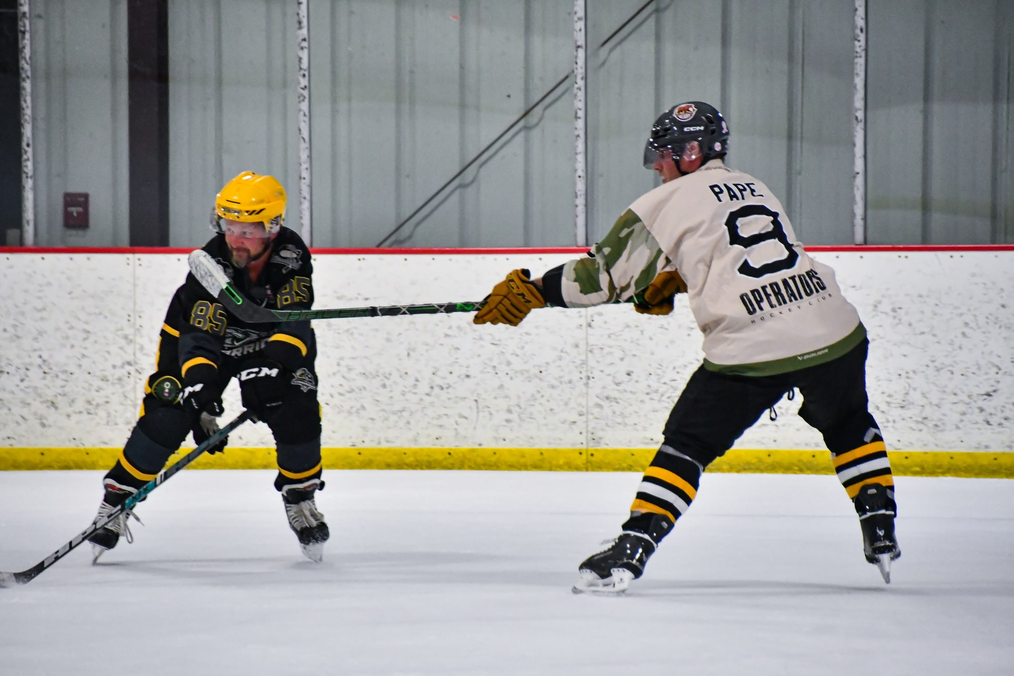 Action shot of Riley Schneider