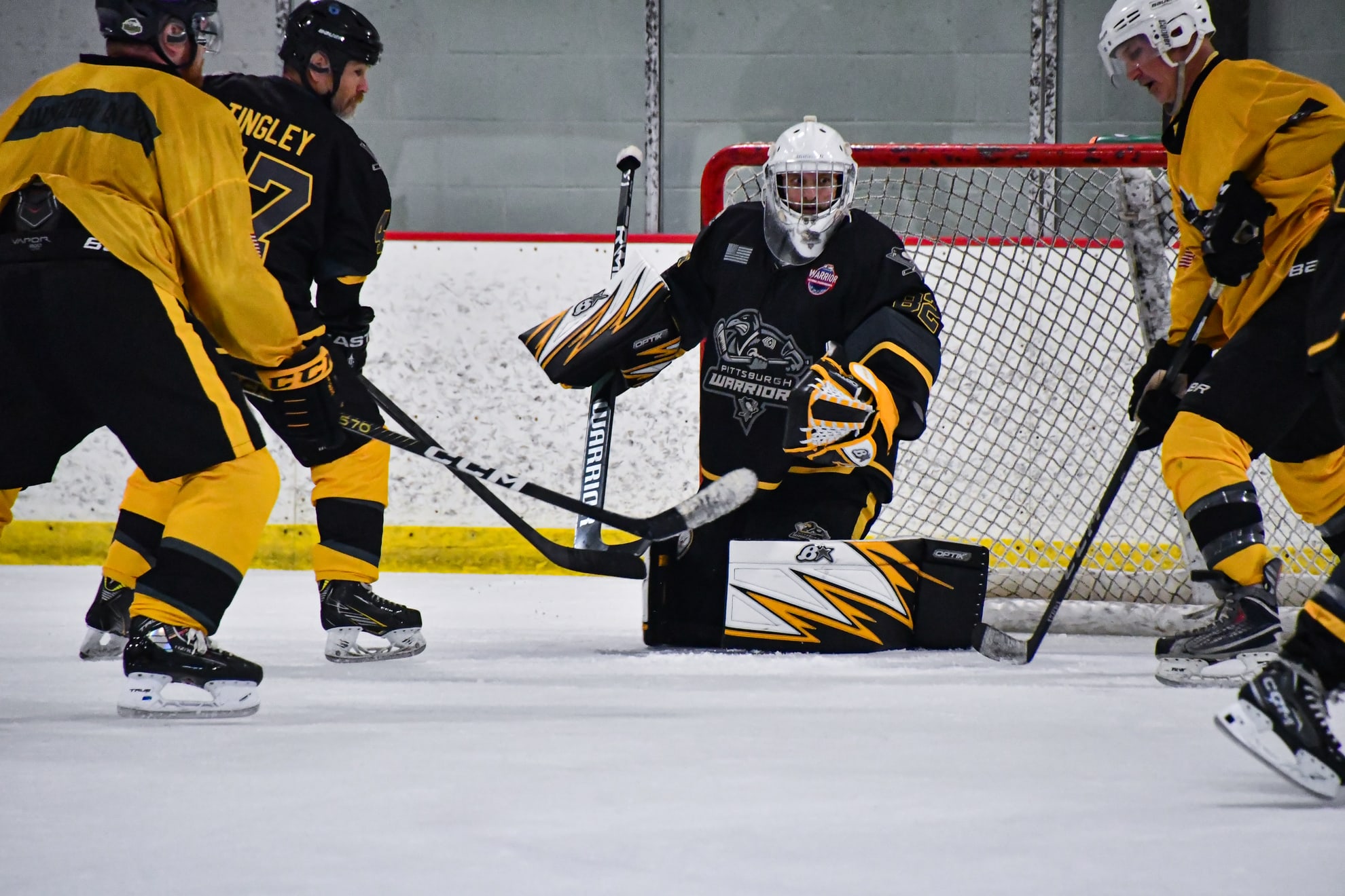 Action shot of Christopher Metzinger