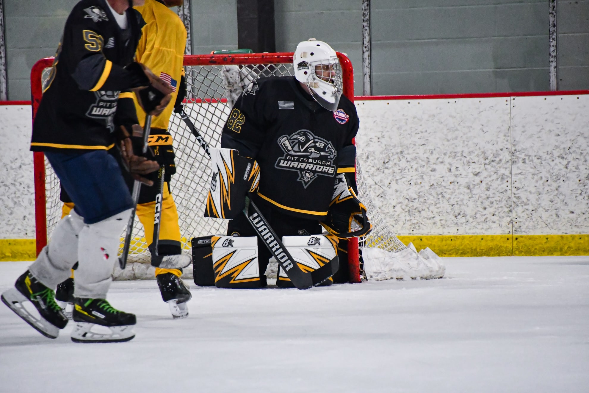 Action shot of Christopher Metzinger