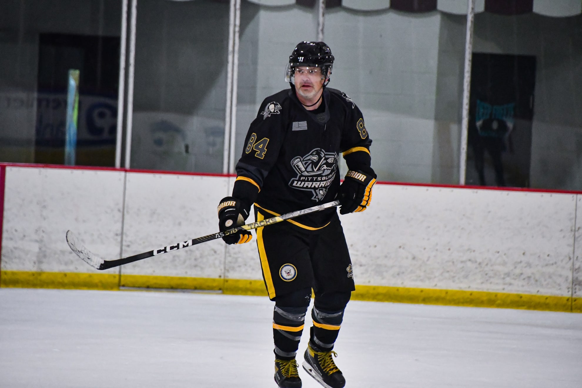 Action shot of Dave Jackel