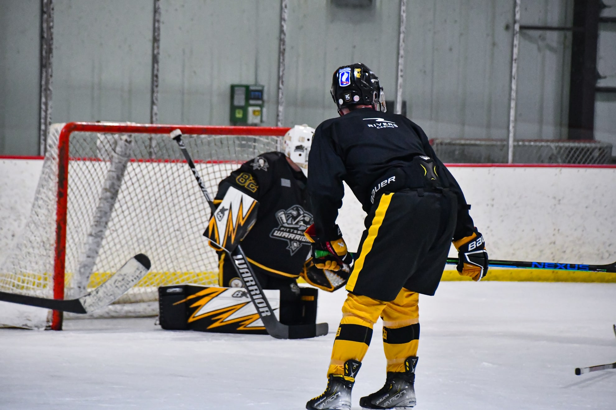 Action shot of Christopher Metzinger