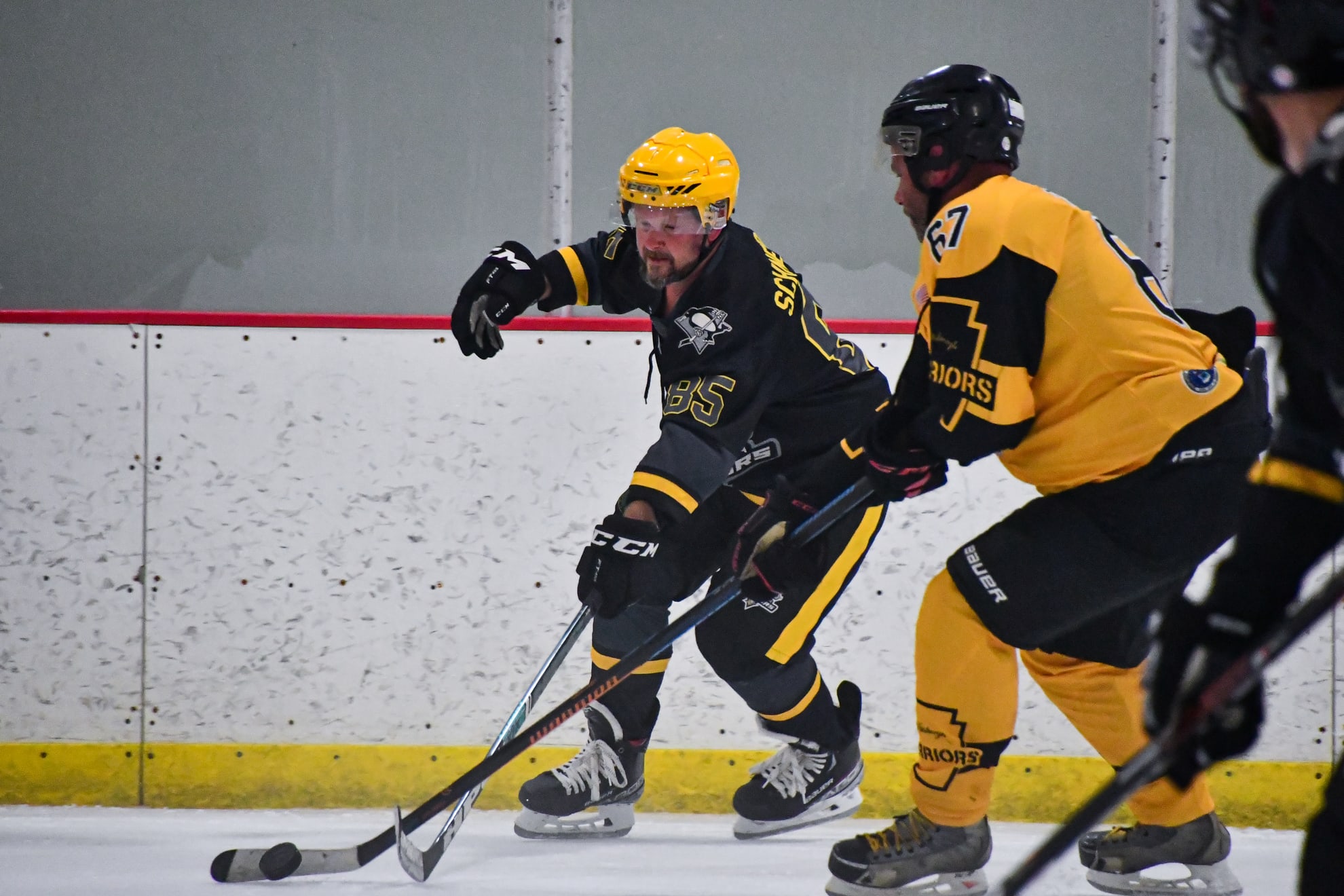 Action shot of Riley Schneider