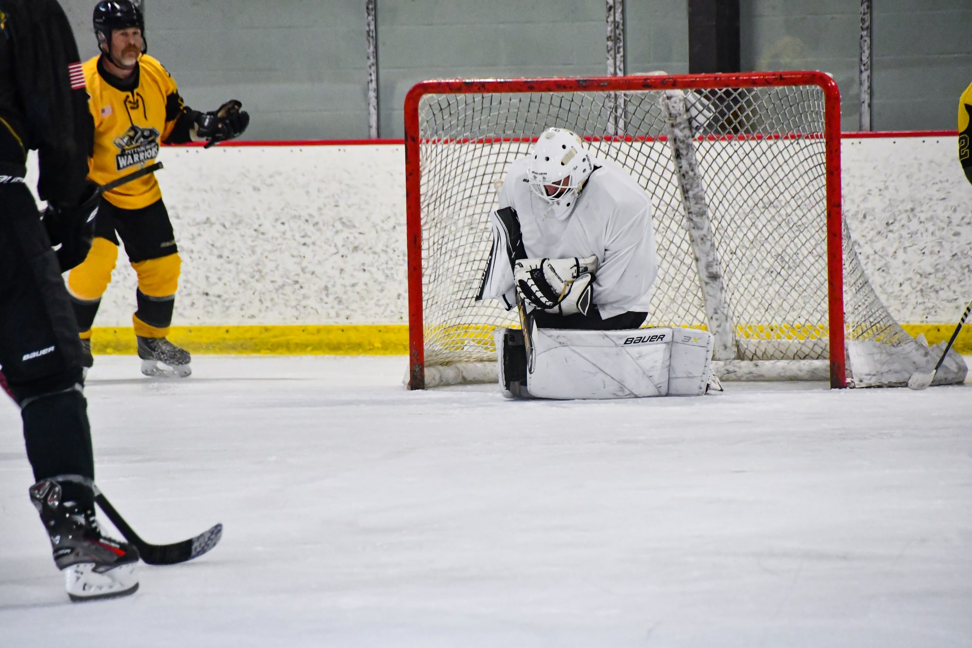 Action shot of Steve Tingley