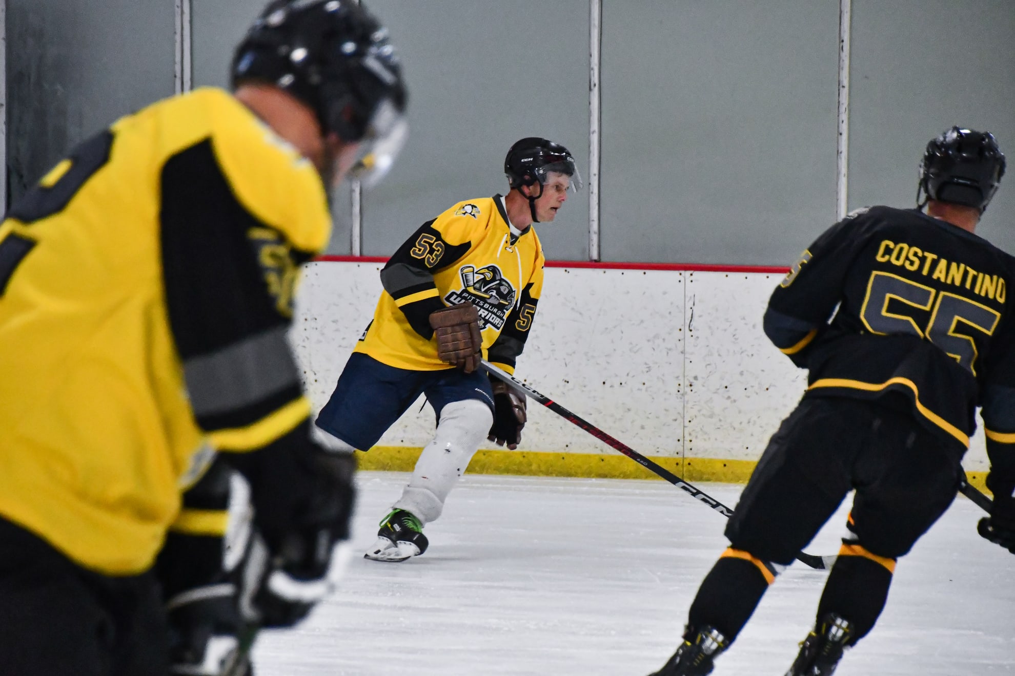 Action shot of Danny Howe