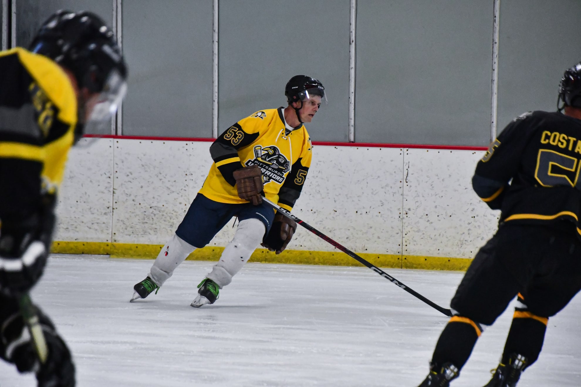 Action shot of Danny Howe