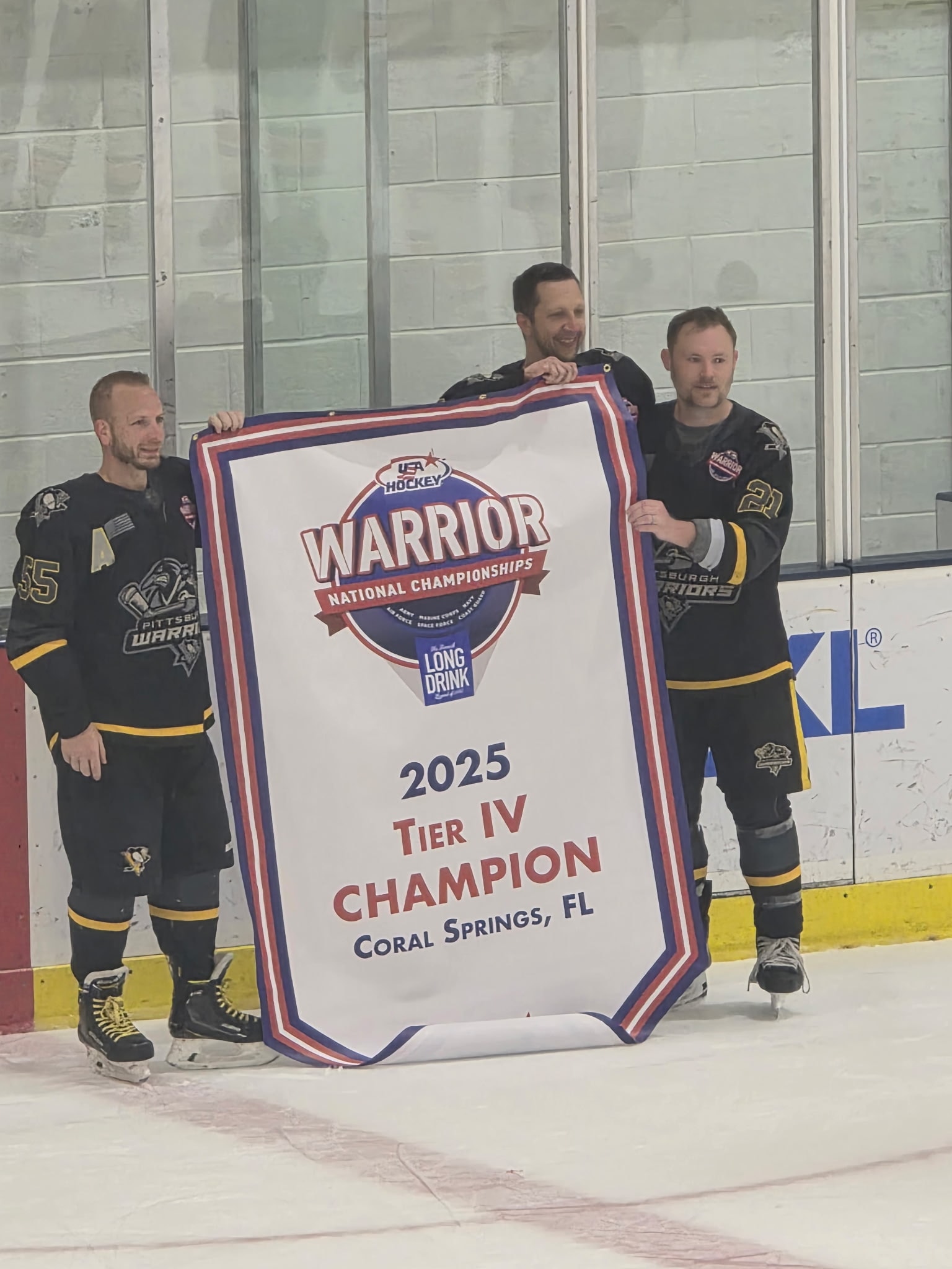 Nick Boyko — 2025 USA Hockey Warrior Nationals — Gold Tier 4 National Champions
