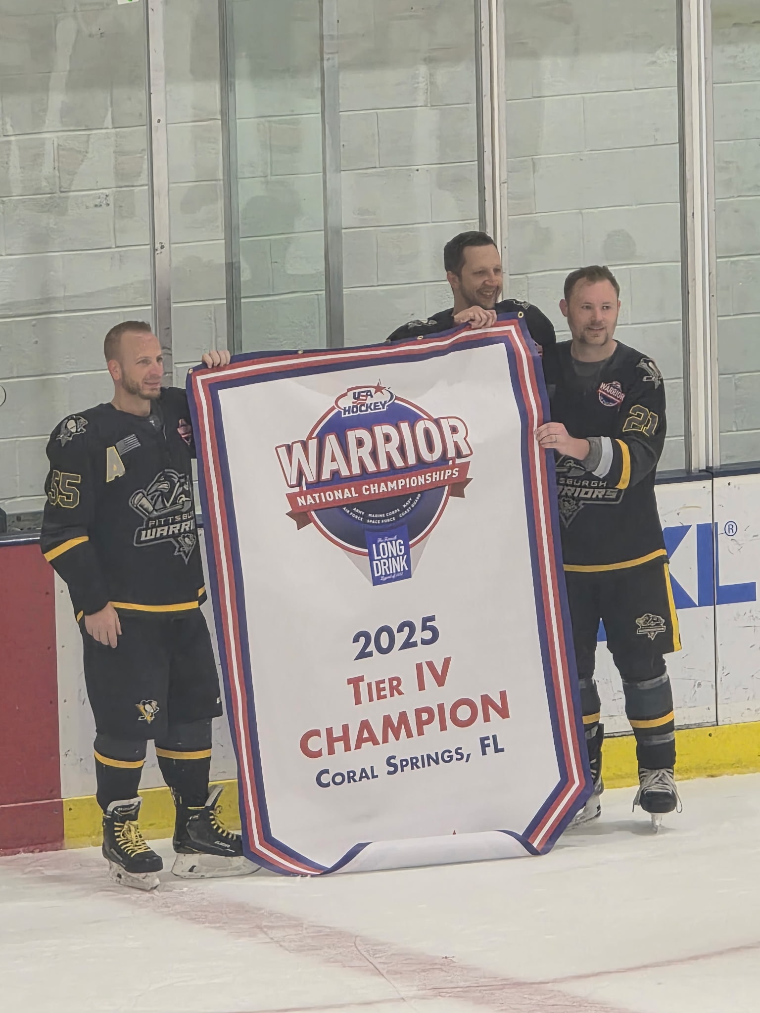 Nick Boyko — 2025 USA Hockey Warrior Nationals — Gold Tier 4 National Champions