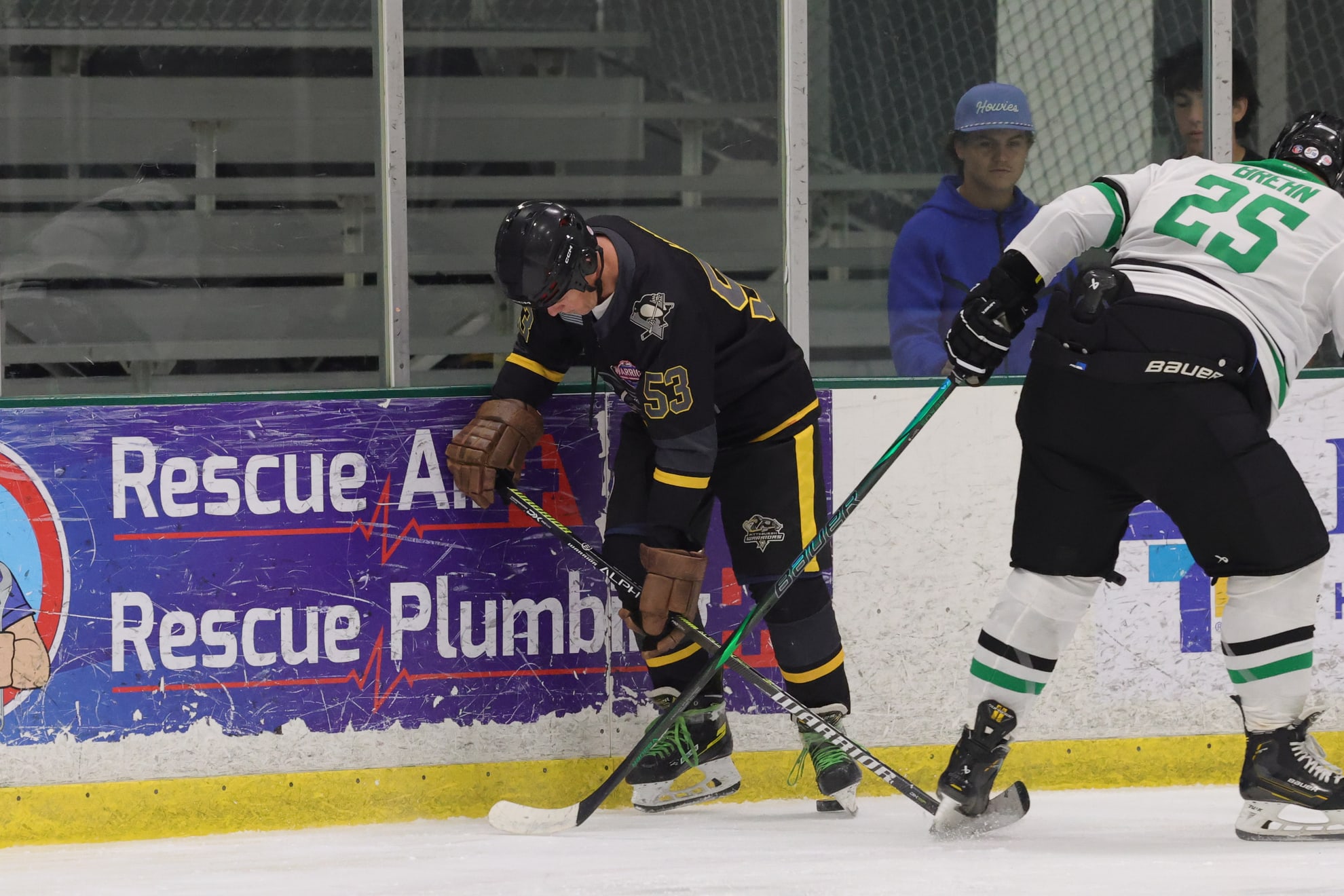 Action shot of Danny Howe