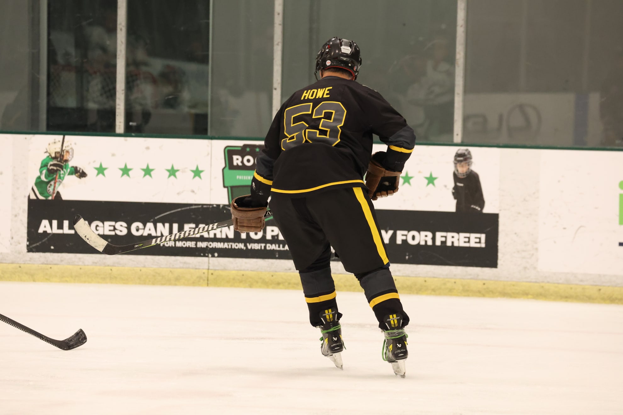 Action shot of Danny Howe