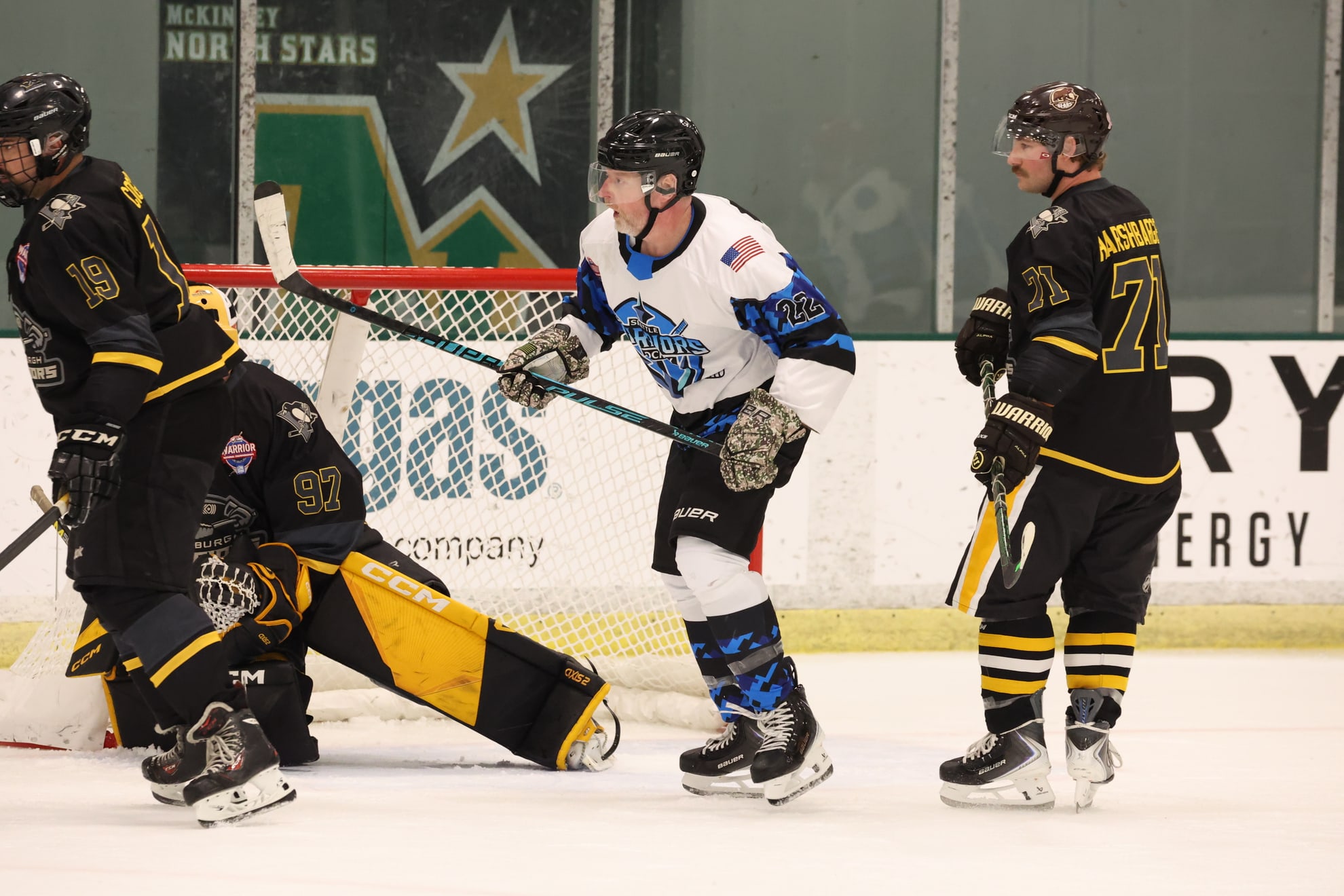 Action shot of Evan Wawrykow