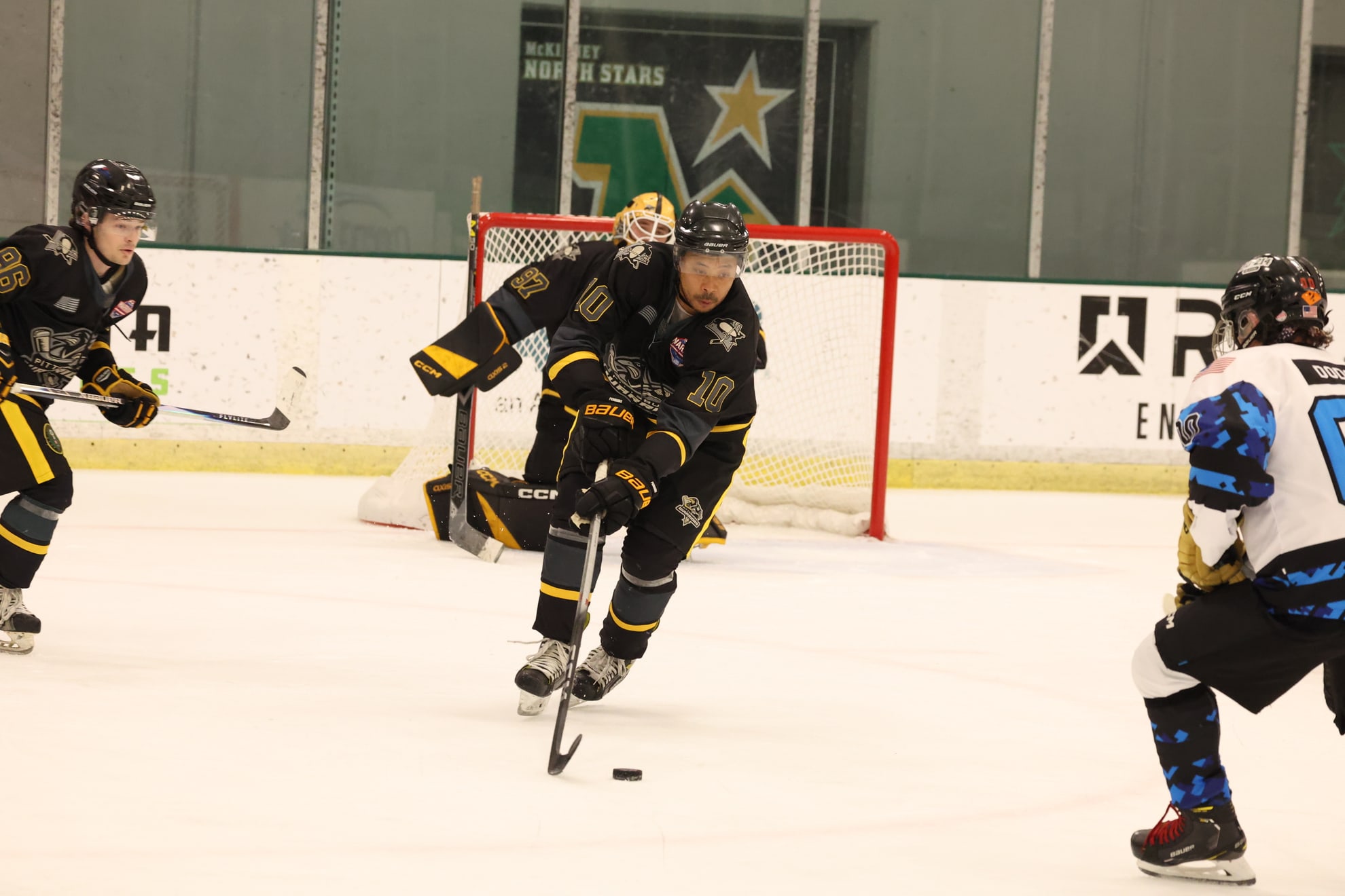 Action shot of Jeremy Cramer