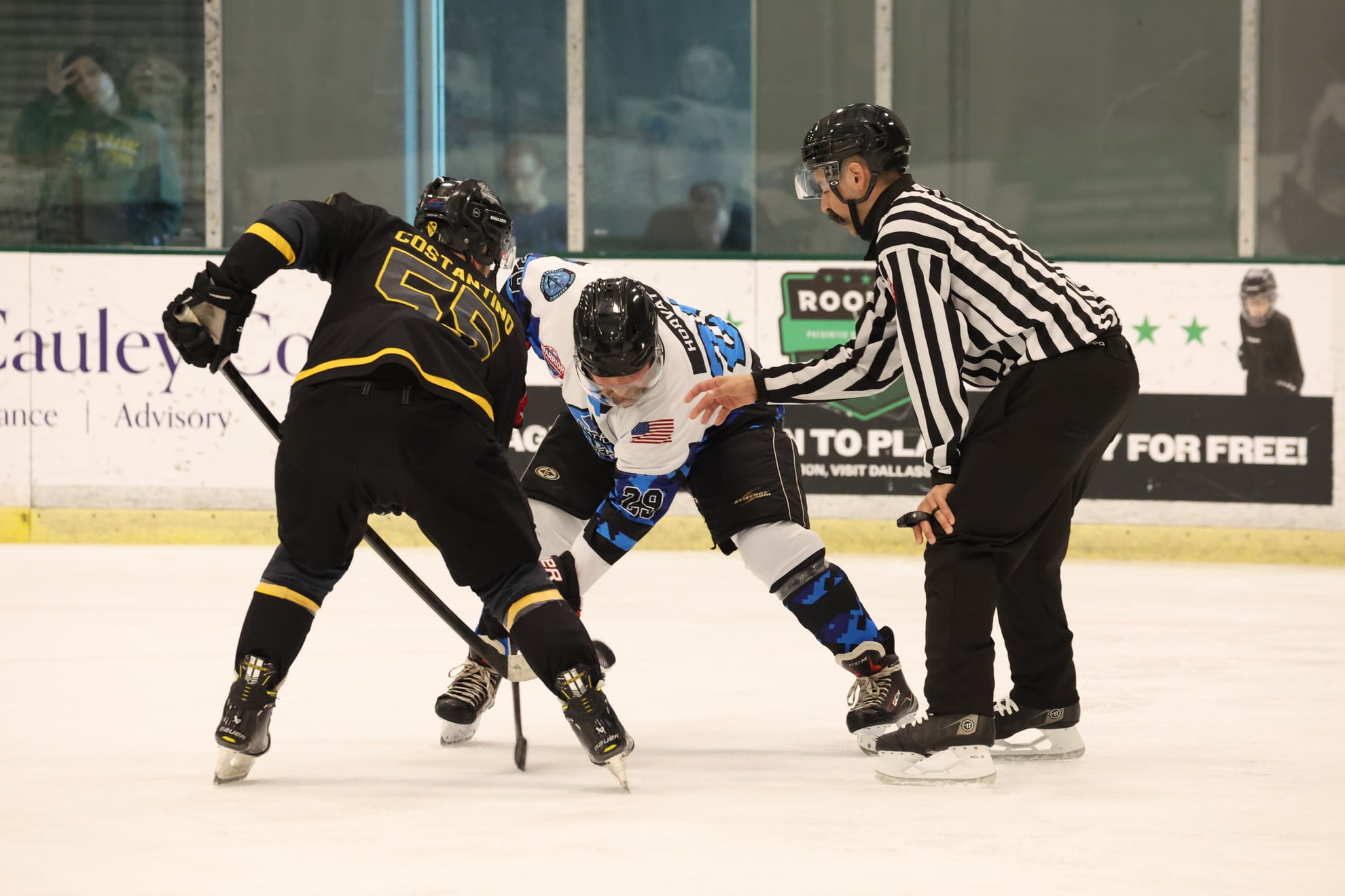 Action shot of Keith Costantino