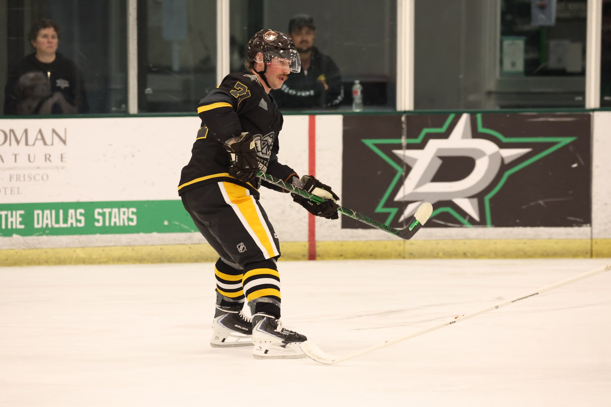 Action shot of Zayne Harshbarger
