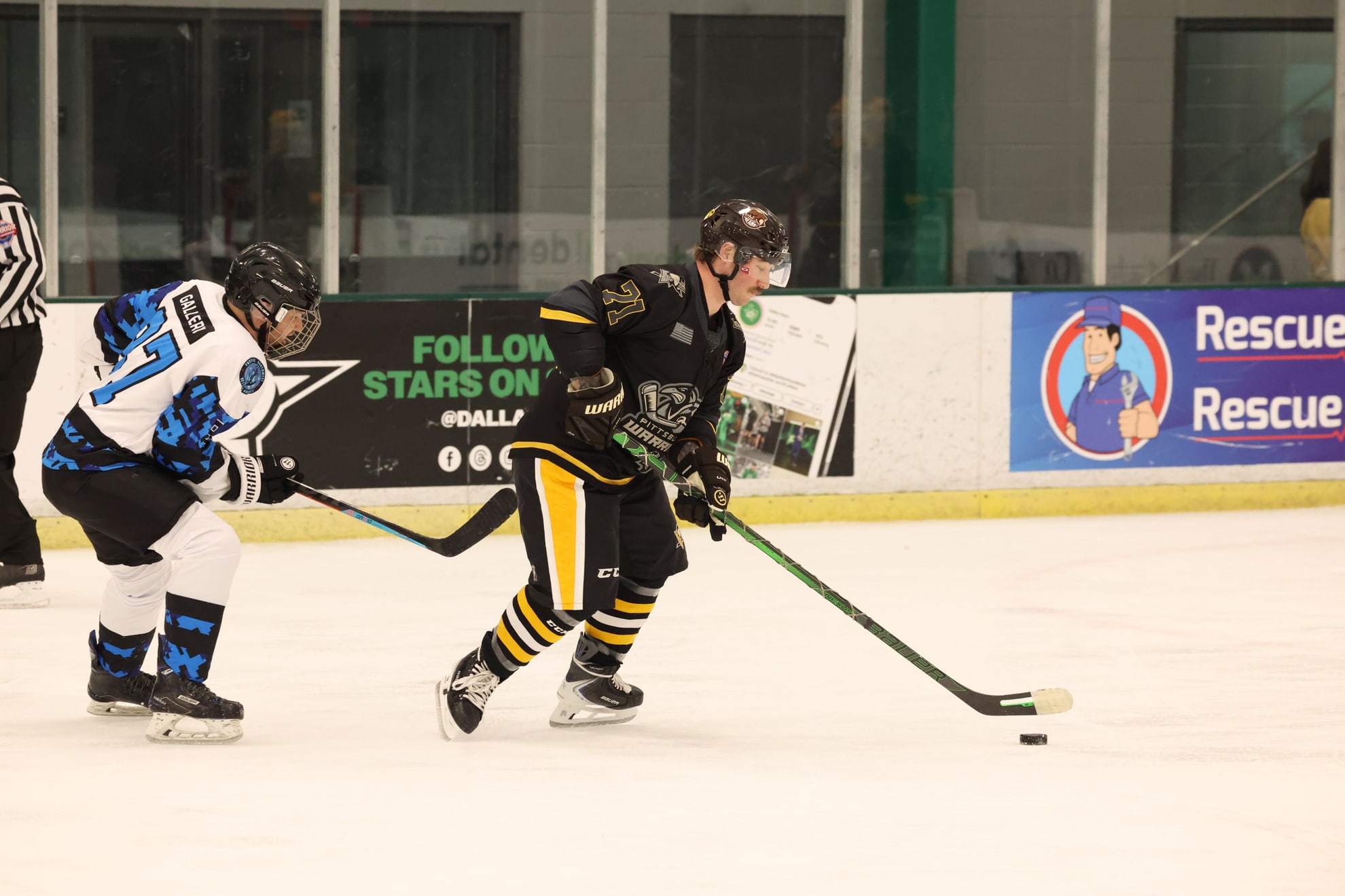 Action shot of Evan Wawrykow