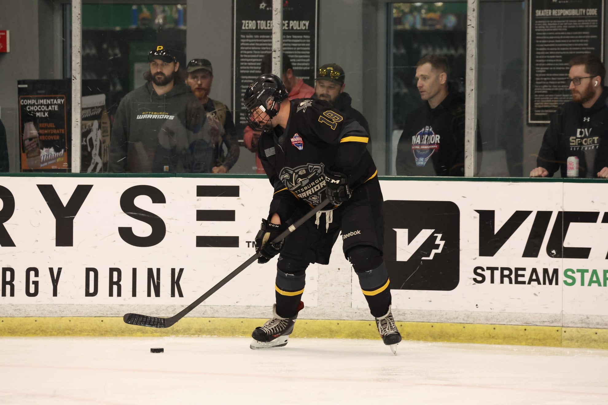Action shot of Nathan Medich