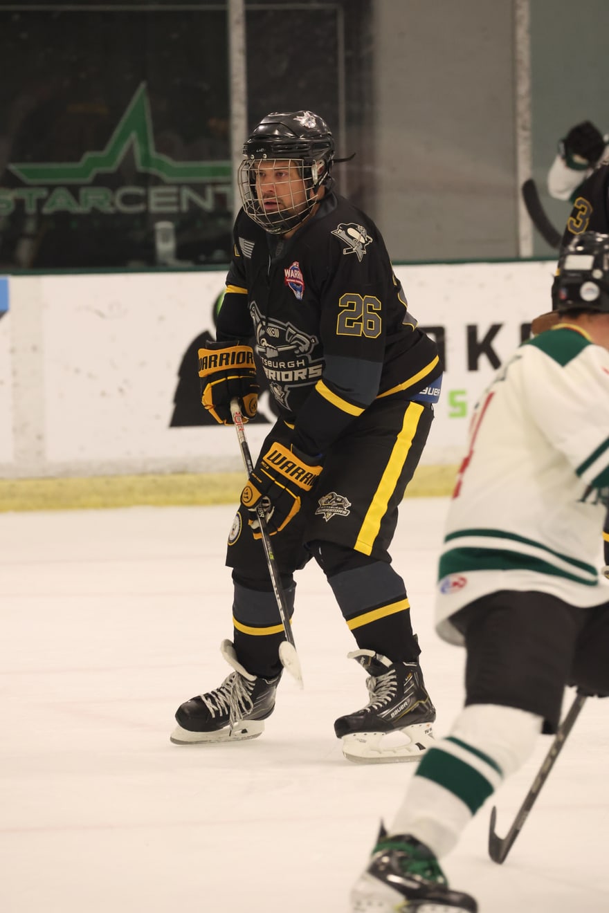 Action shot of Chris Dottle