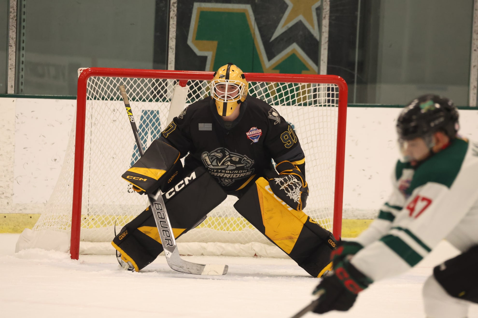 Action shot of Nathan Anderson