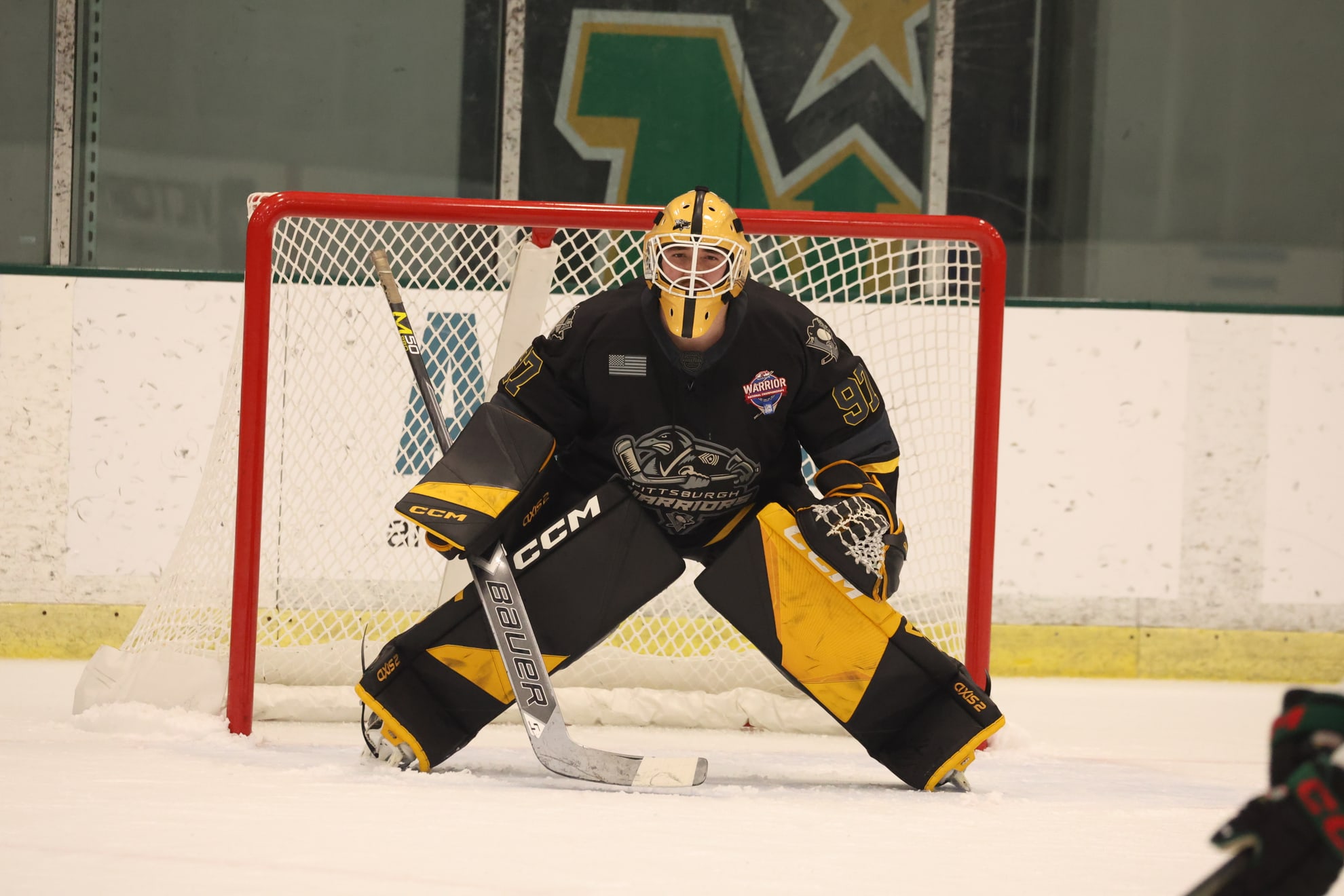 Action shot of Nathan Anderson