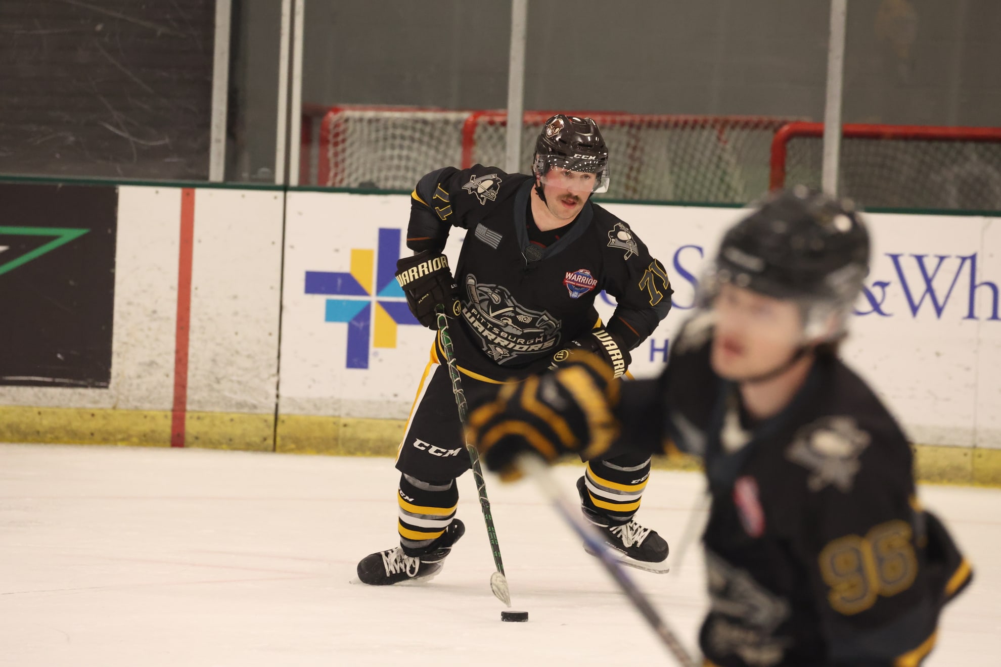 Action shot of Jeremy Cramer