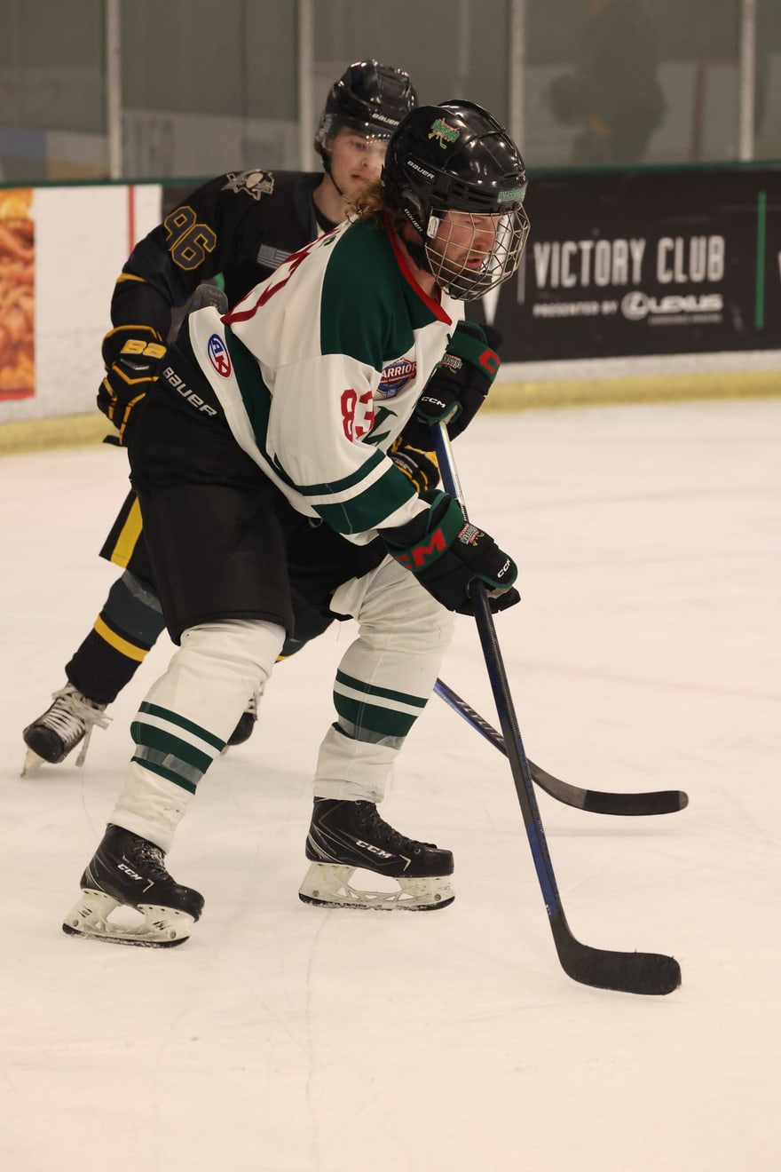 Action shot of Jeremy Cramer