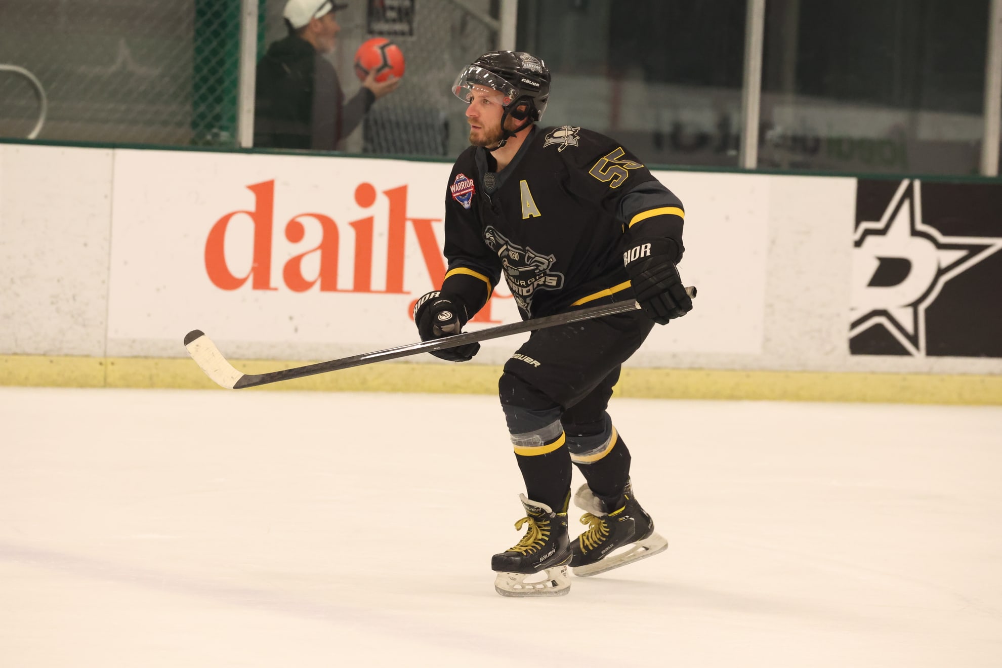 Action shot of Keith Costantino