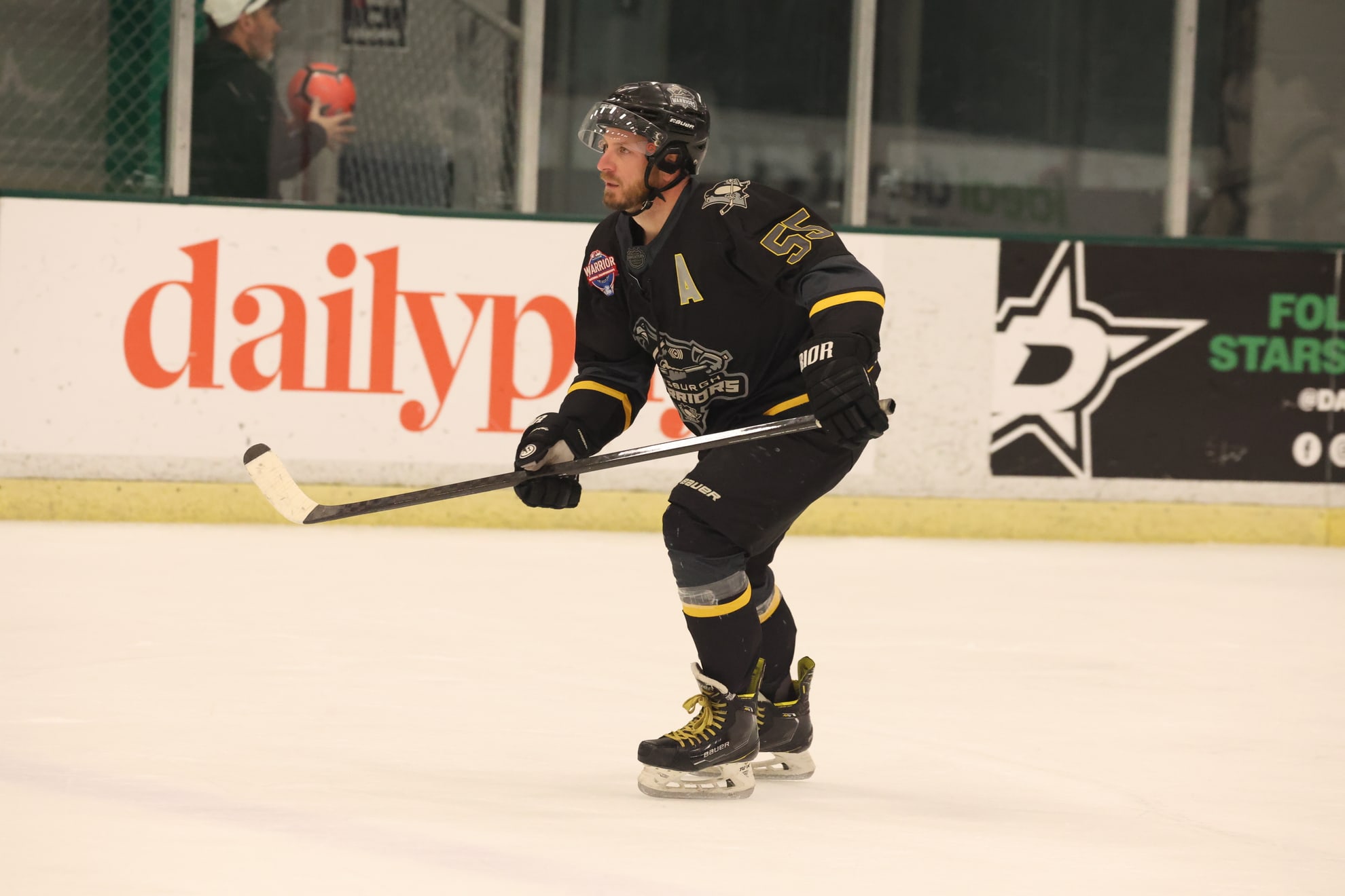 Action shot of Keith Costantino