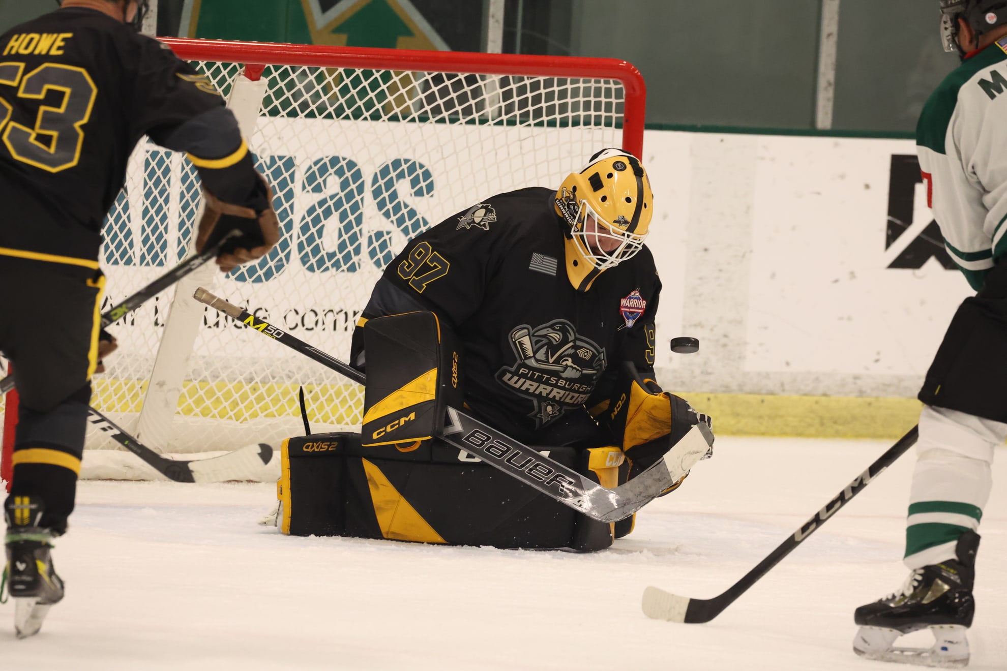 Action shot of Nathan Anderson