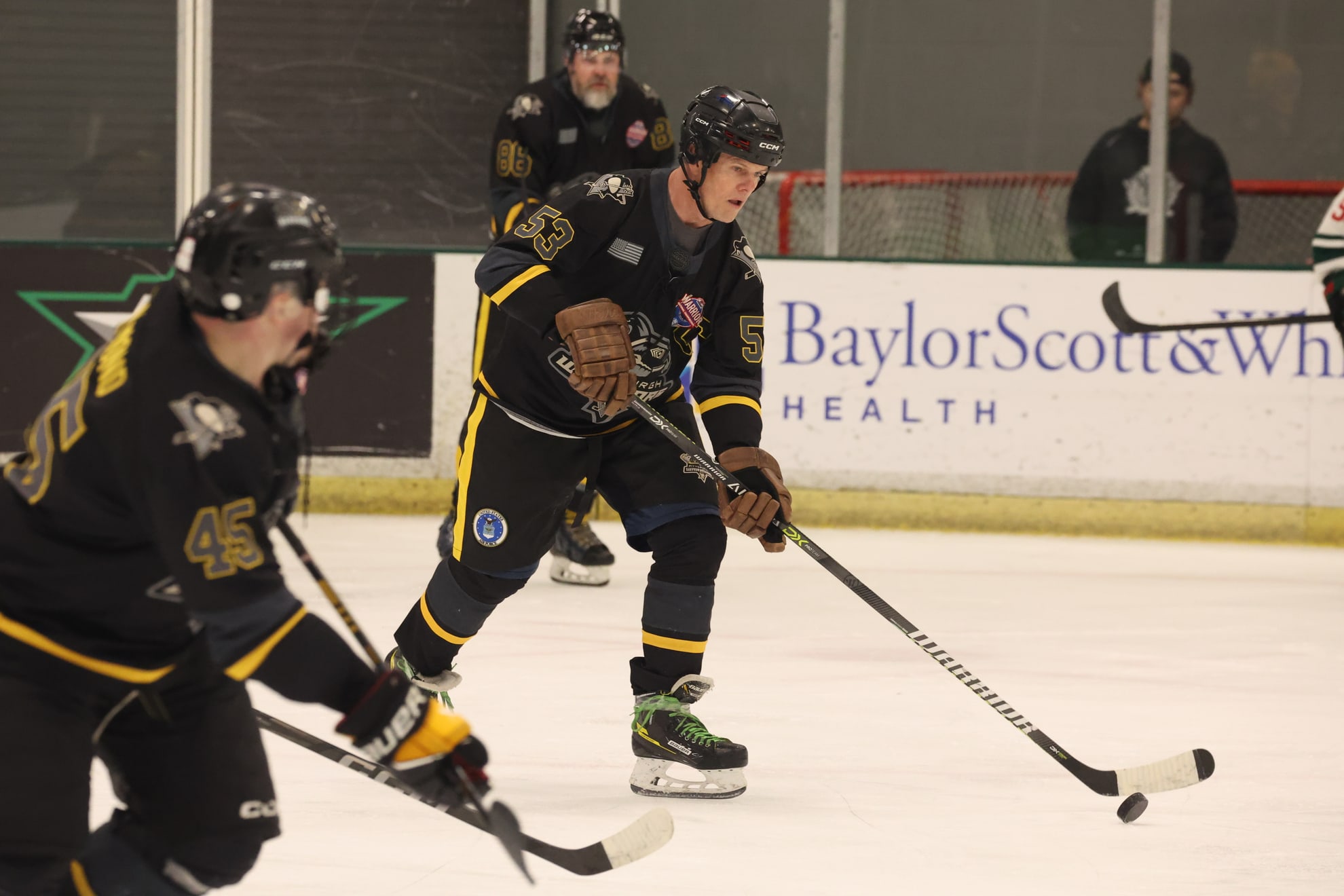 Action shot of Danny Howe