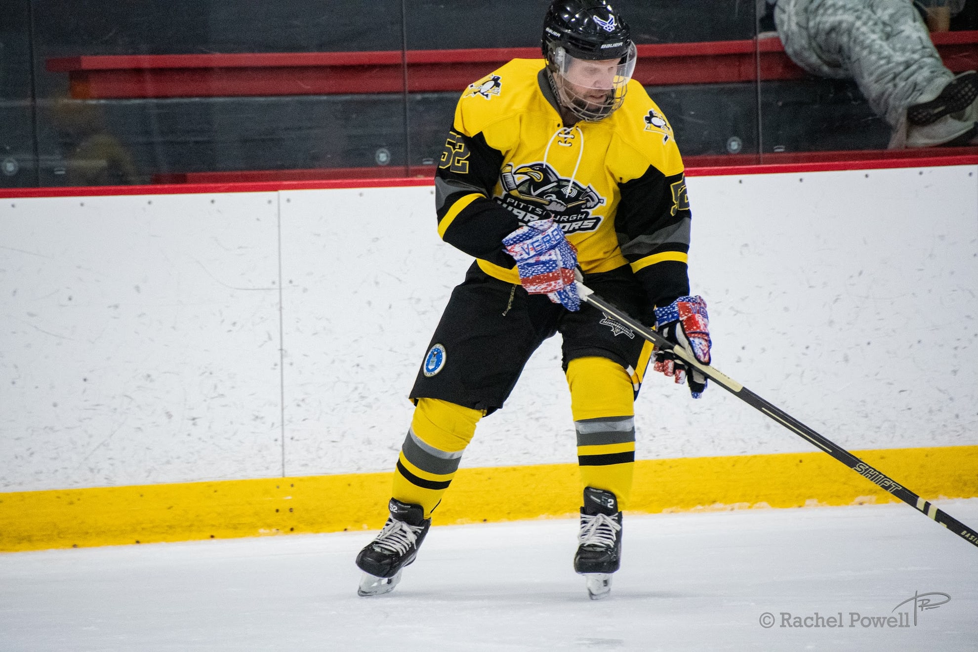 Action shot of Joseph Eckenrod
