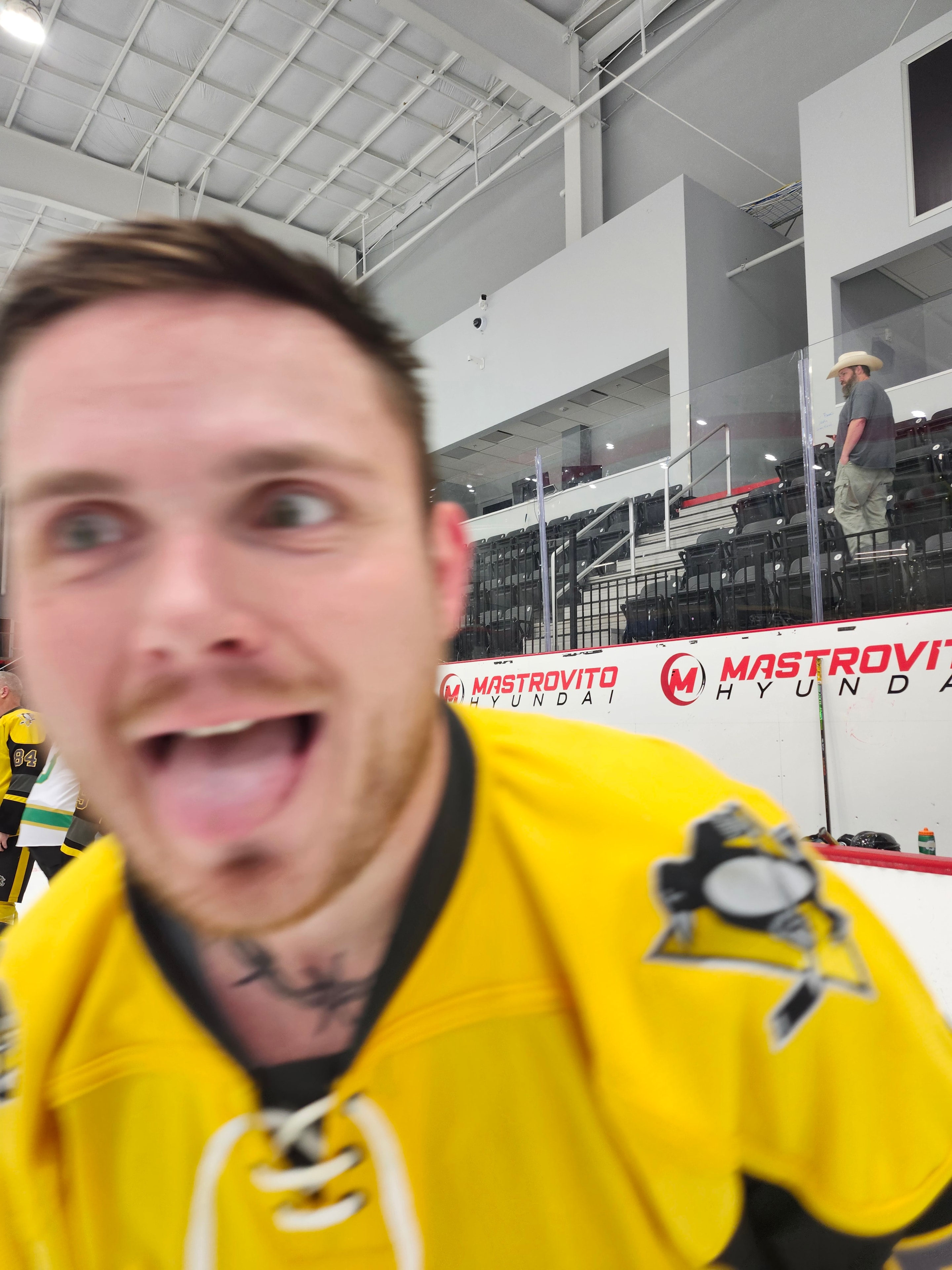 Action shot of Henry Gilbertson