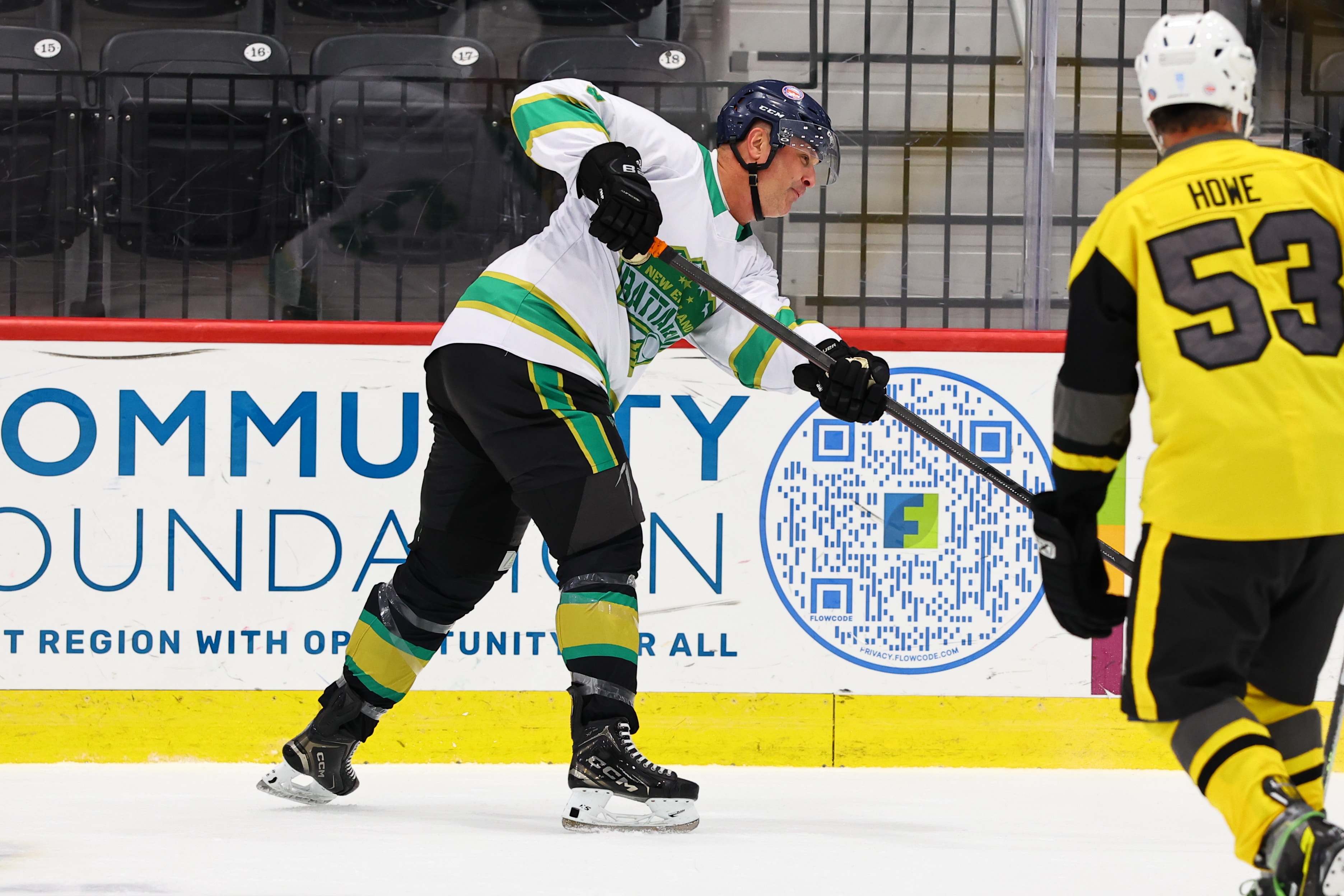 Action shot of Danny Howe